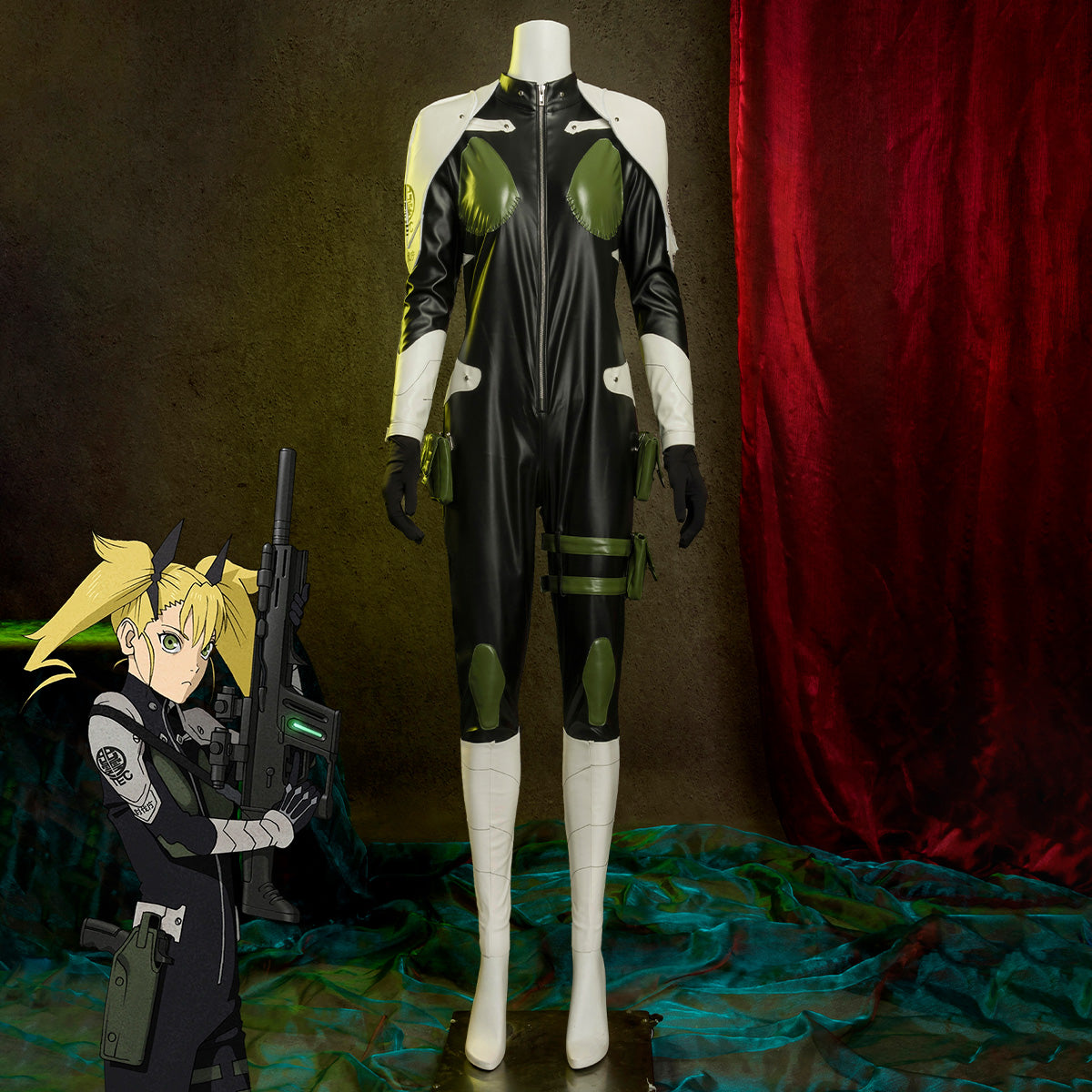 Kaiju No. 8 Anime Kikoru Shinomiya Mina Ashiro Soshiro Hoshina Kafka Hibino Leno Ichikawa Battle Suit Cosplay Costume Costume - Tophatter Daily Deals